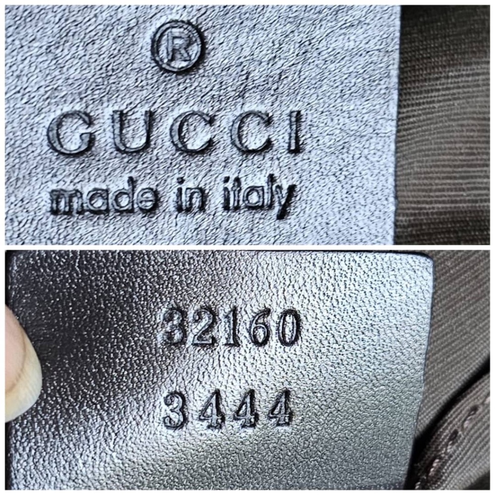 Authentic Gucci GG Canvas and Leather Zip Hobo Bag Beige/Brown - Picture 4 of 11